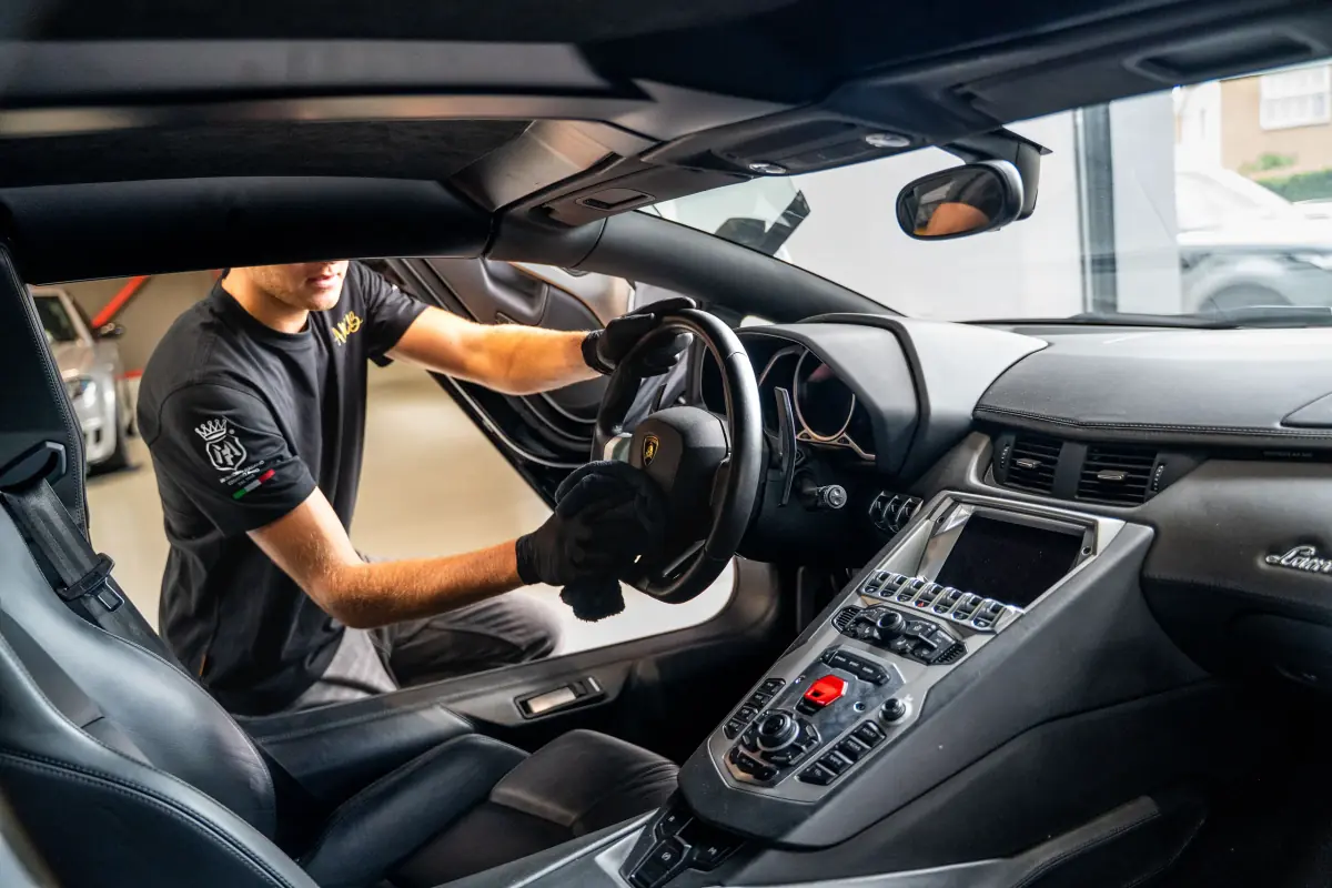 Interieur detailing reinigen dieptereiniging ozon 